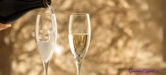 Champagne Prosecco šumivá vína naslepo