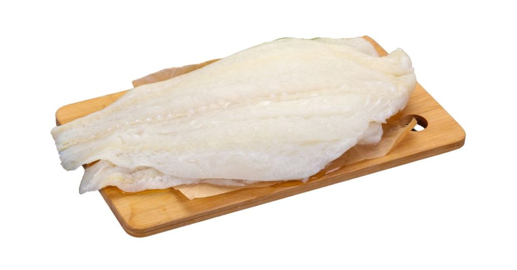 halibut a víno